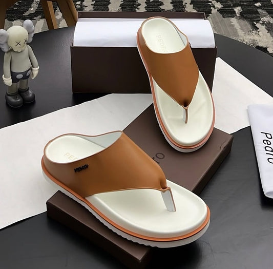 High Quality Double Soles Male Slides