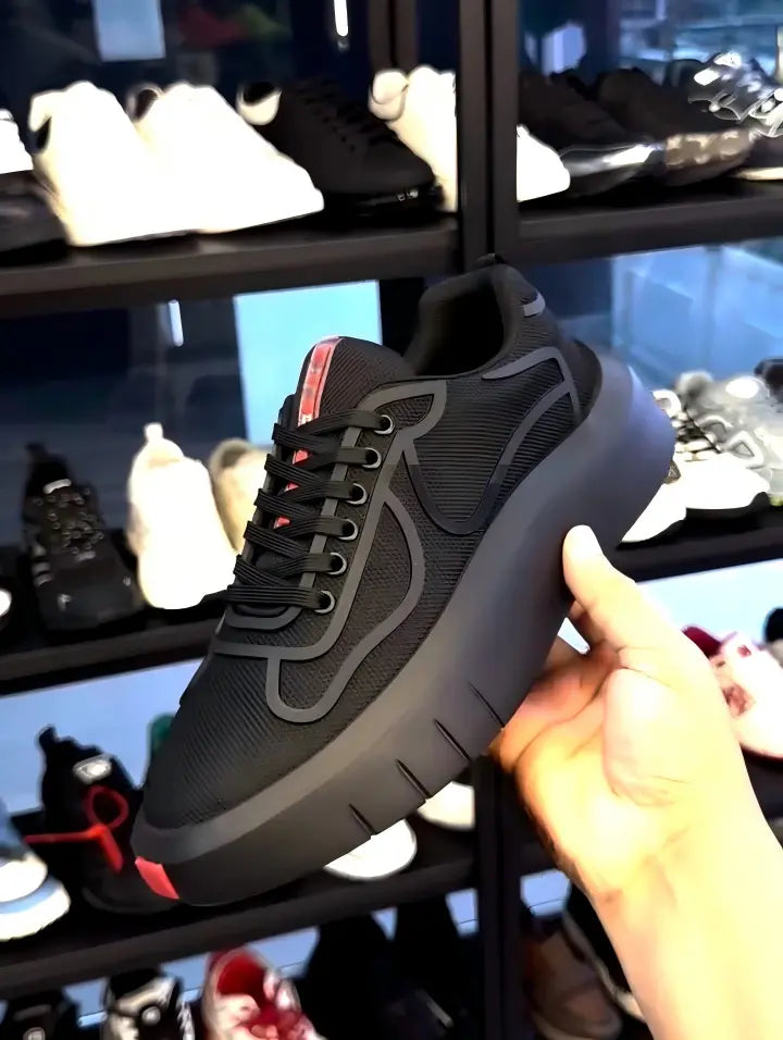 Italian men's luxury versatile sneakers