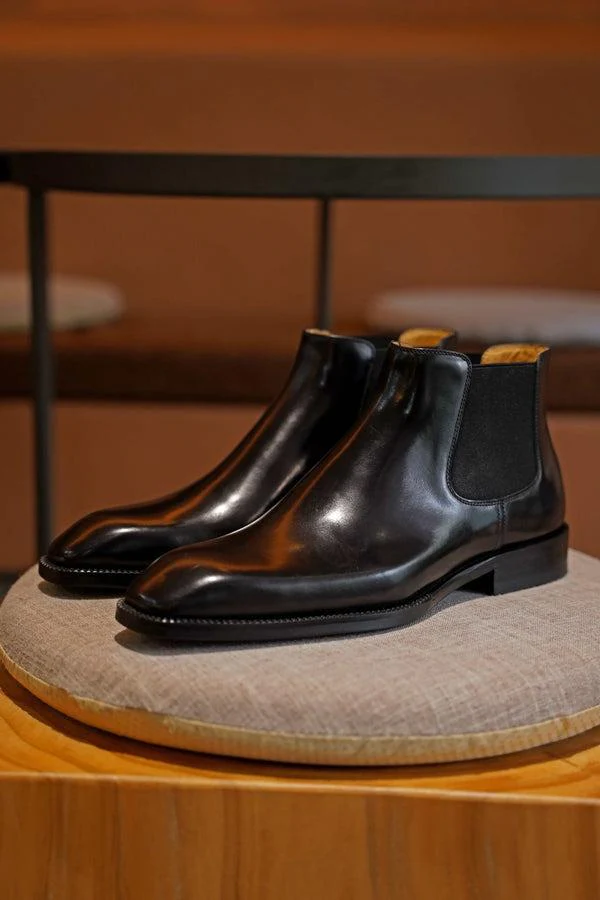 Leather Chelsea Boots