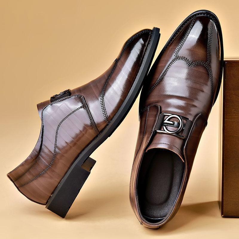 Men's Fashionable All-Match Leather Shoes