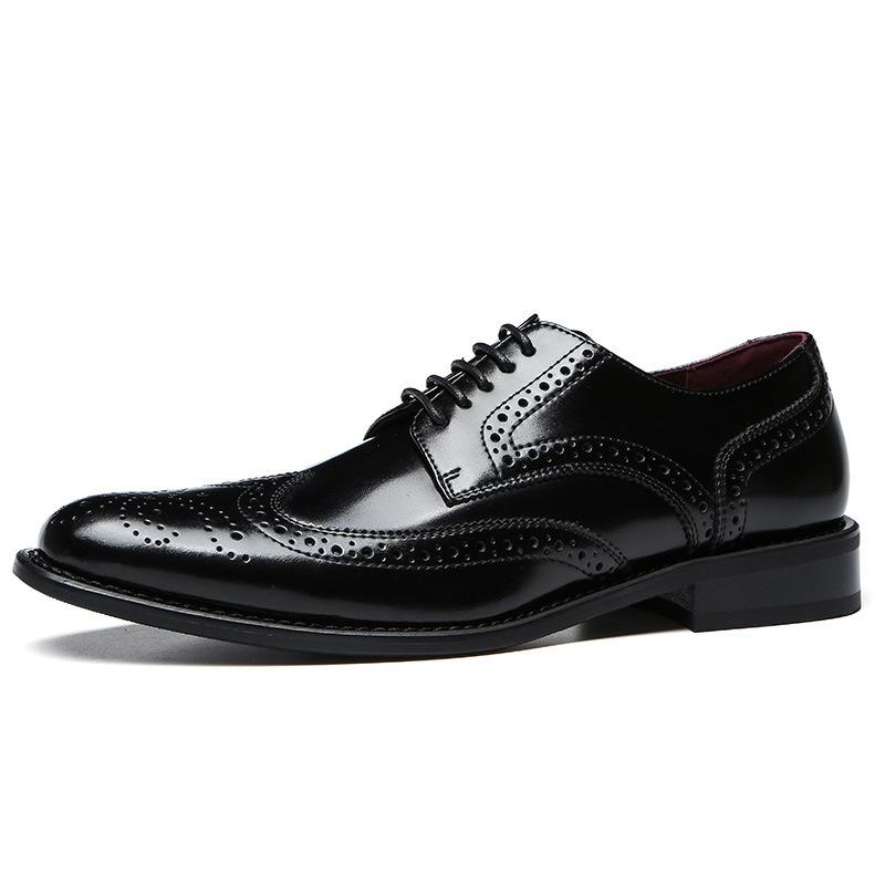 Men's Classic Wingtip Brogue Oxfords