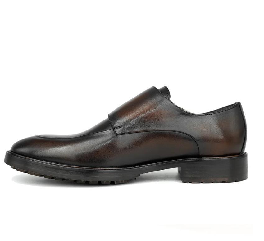 Double Monk Strap Dress Oxfords Shoes