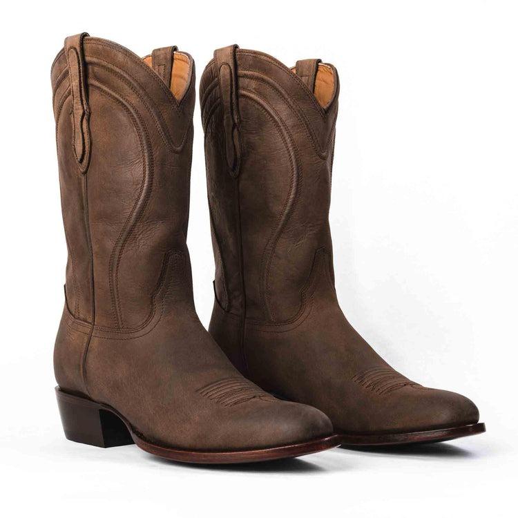 Western Rock Ranch Calfskin Cowboy Boot