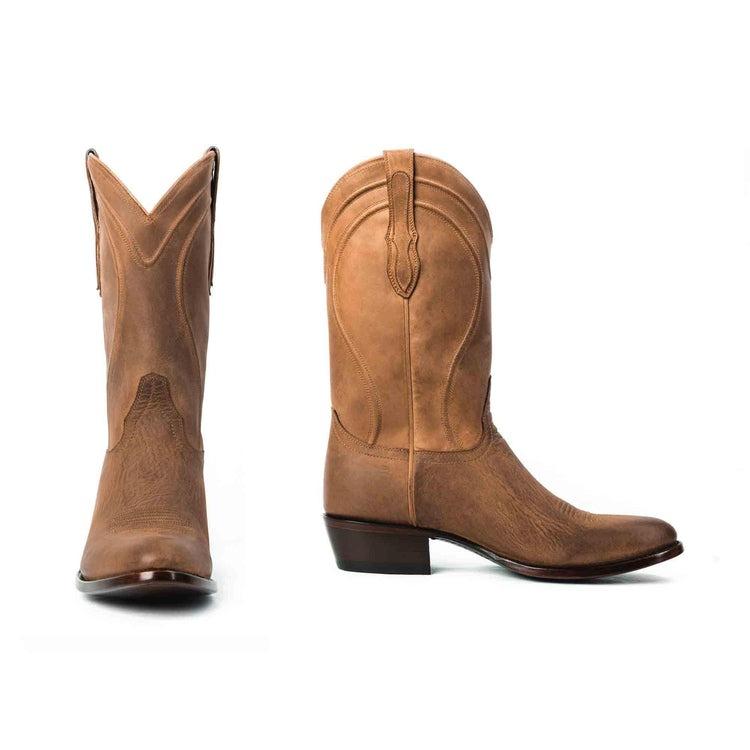 Western Rock Ranch Calfskin Cowboy Boot