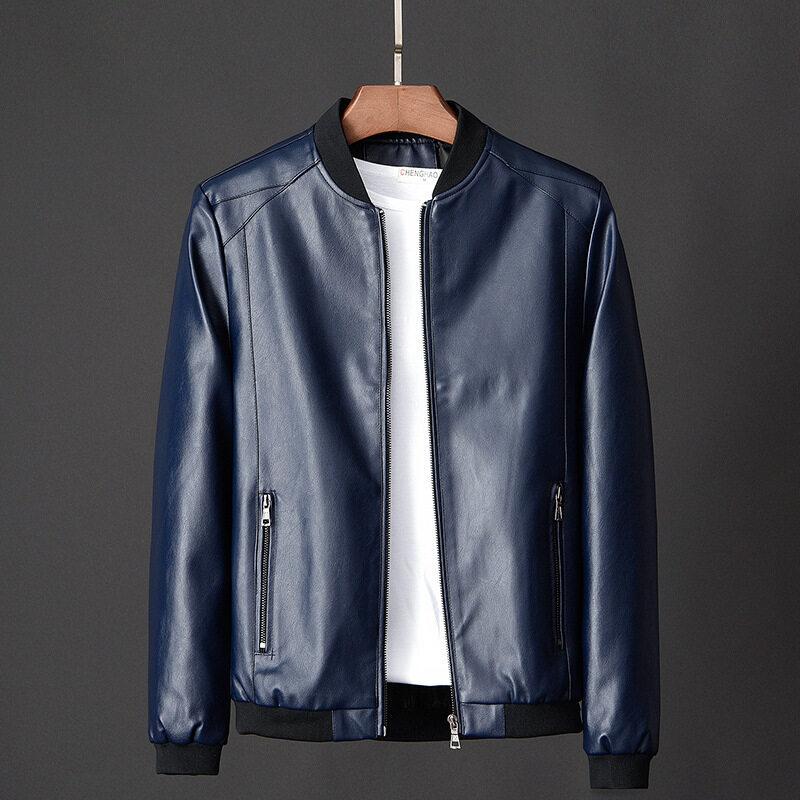 Men's Casual Leather Jacket