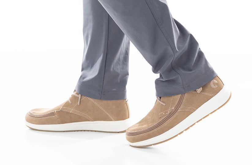 Men's Sand Suede lookitfit Comfort Chukkas