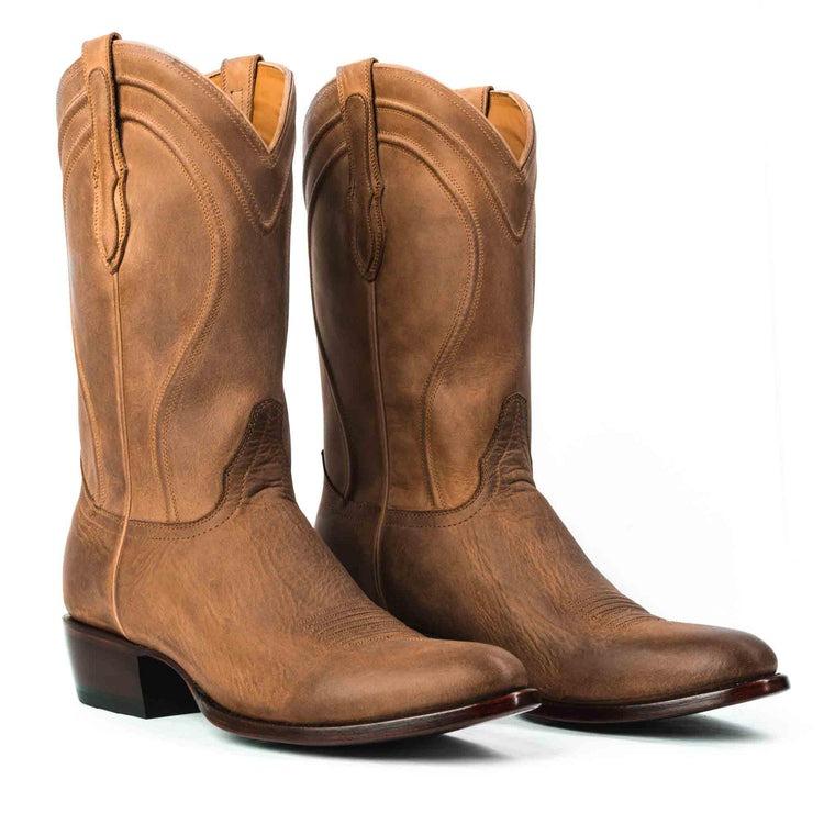 Western Rock Ranch Calfskin Cowboy Boot